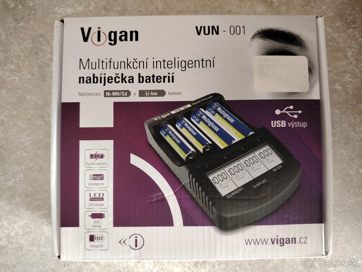Predám nabíjačku batérií SMART VIGAN