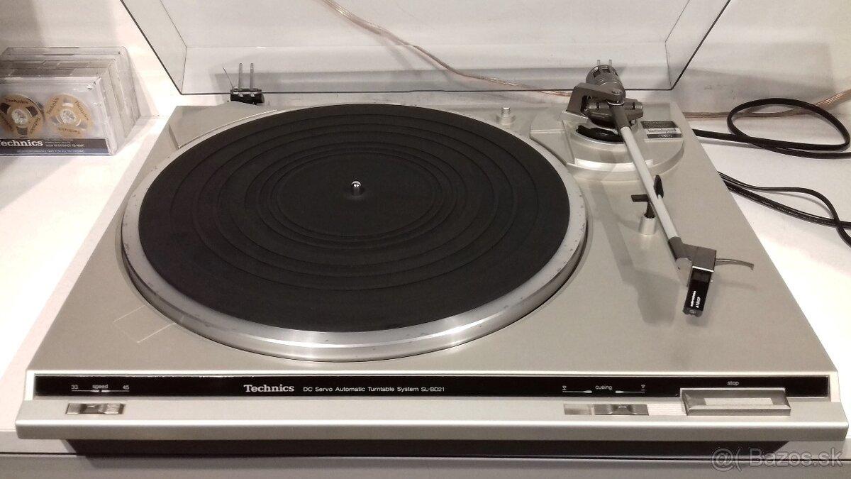 STRIEBORNY gramofon TECHNICS SL-BD21, DC servo, Japan, AG27