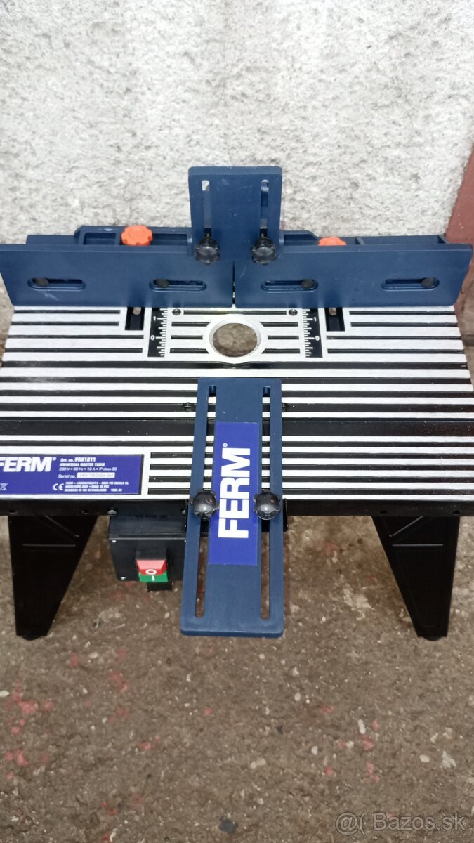 Stôl na hornú frézu