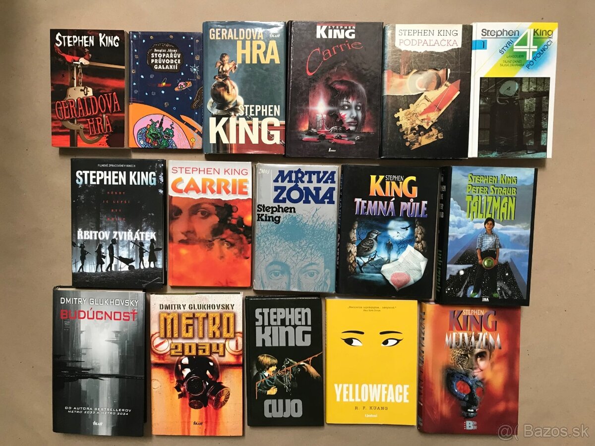 Stephen King, Daniel Silva, Dmitry Glukhovsky: Budúcnosť