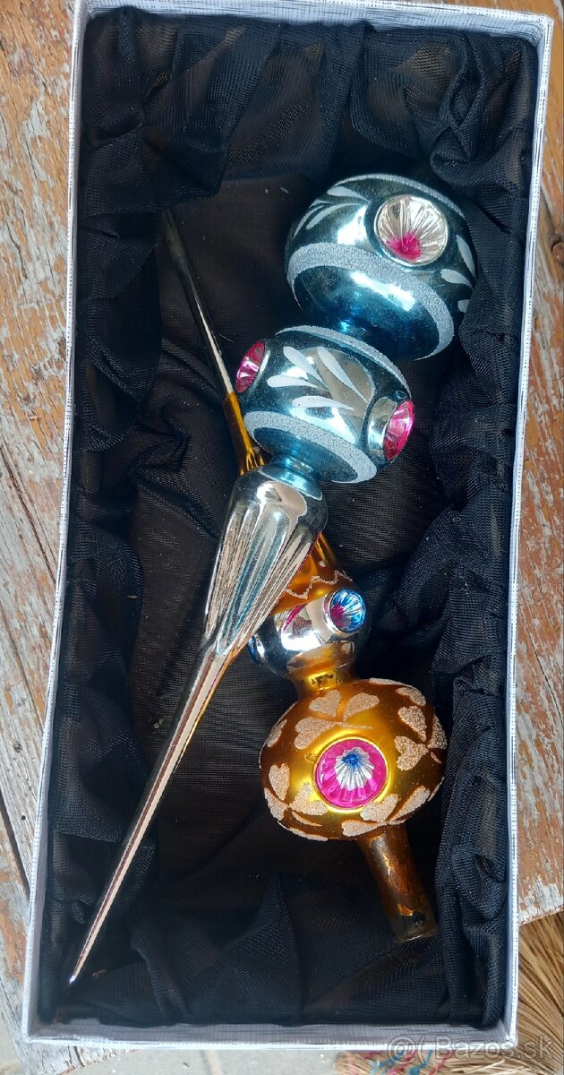 Predám staré vianočné ozdoby "špice, kopije"