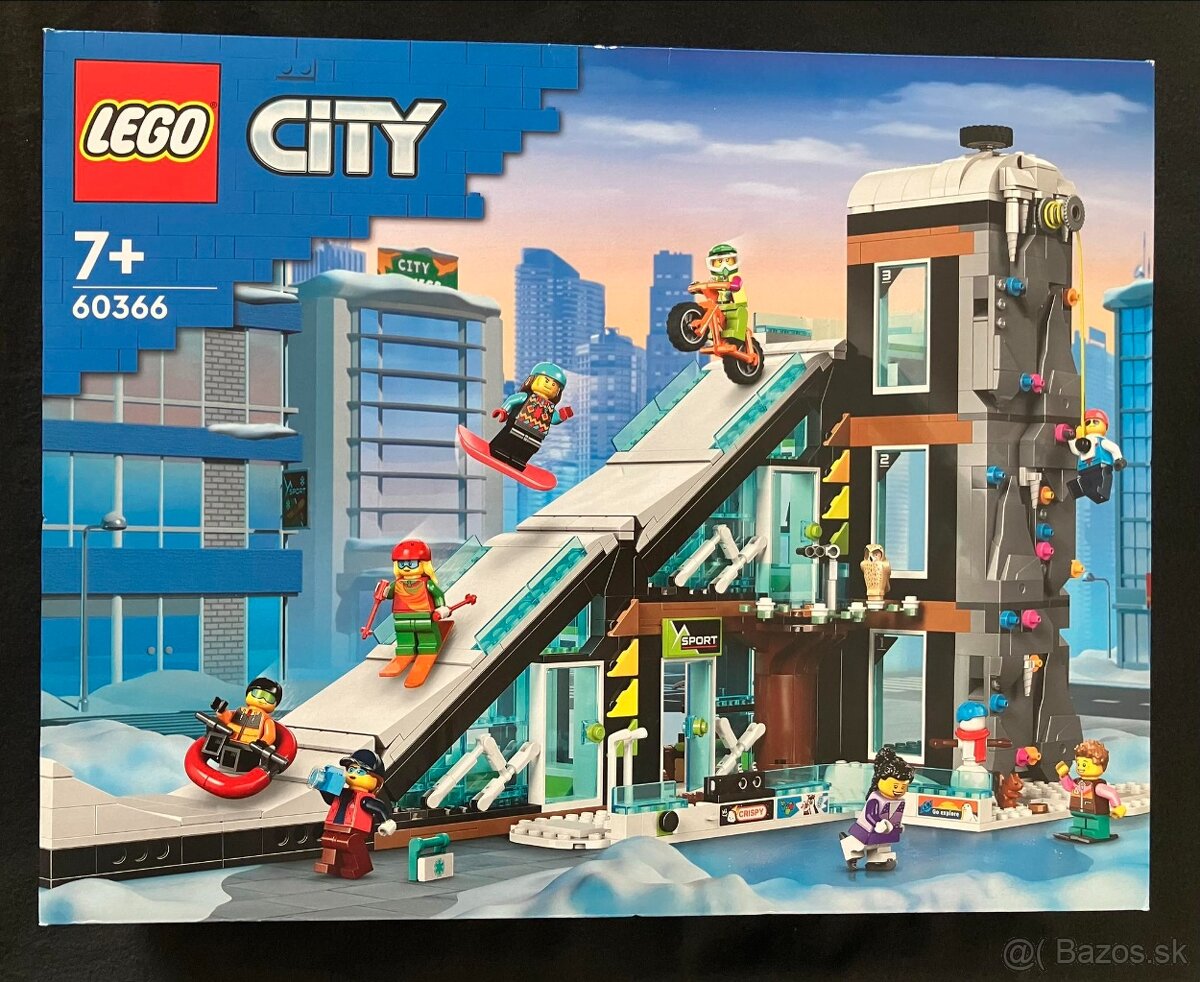 LEGO City 60366 Lyžiarske a lezecké stredisko