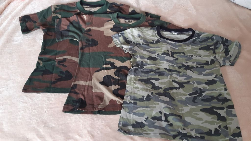 Detské vojenské tričká