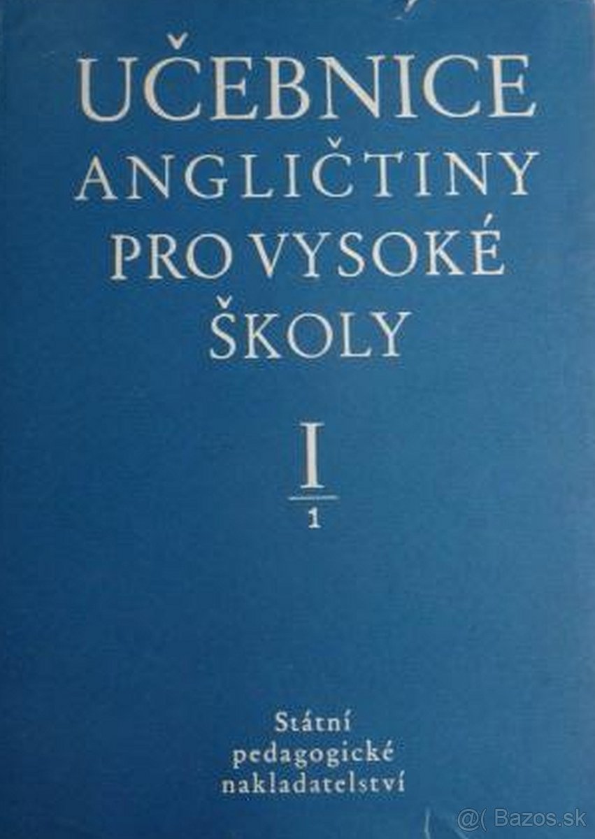 Učebnice angličtiny pro vysoké školy I.-1 ( Praha 1956 )