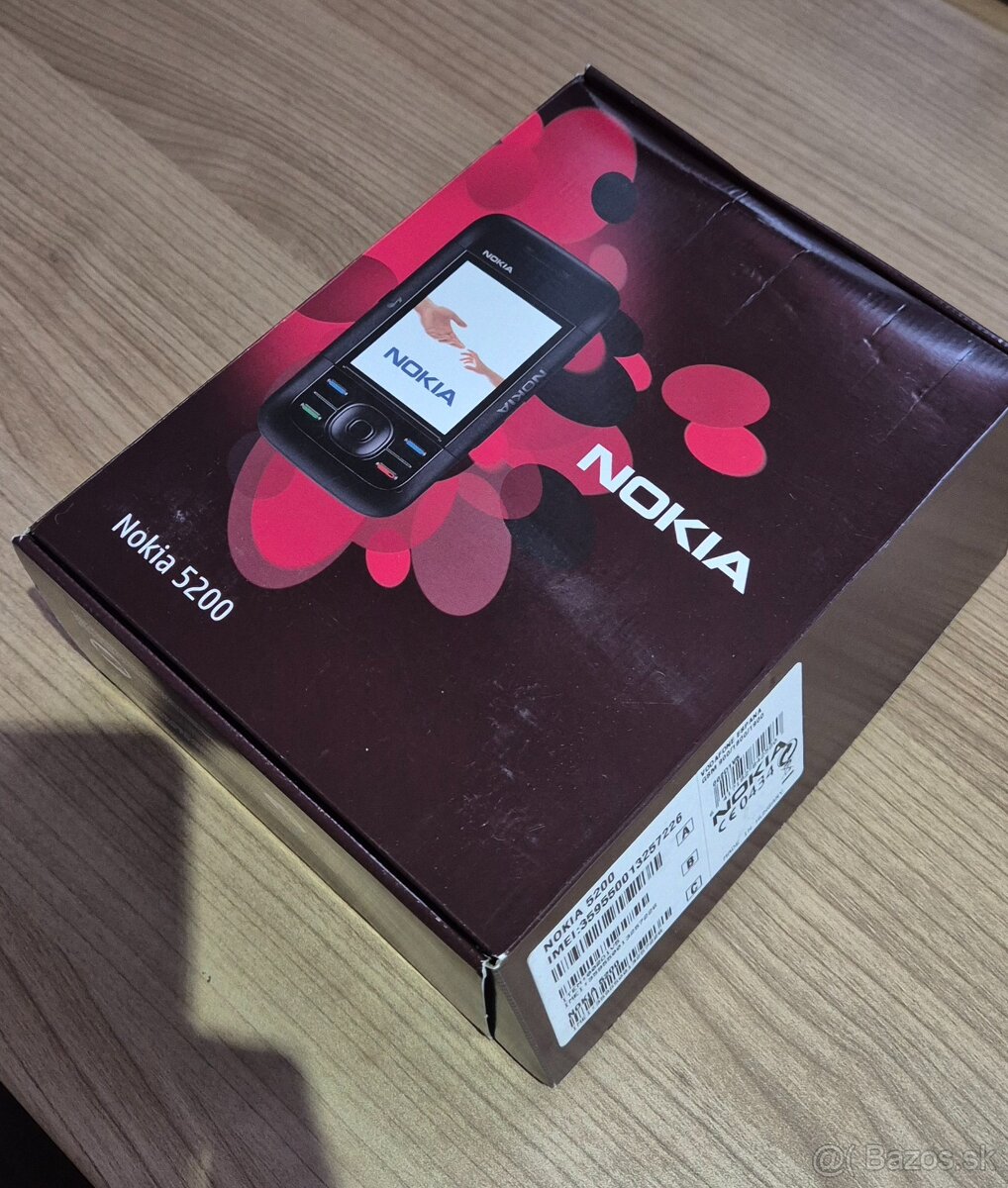 Nokia 5200 - nikdy nepouzivana