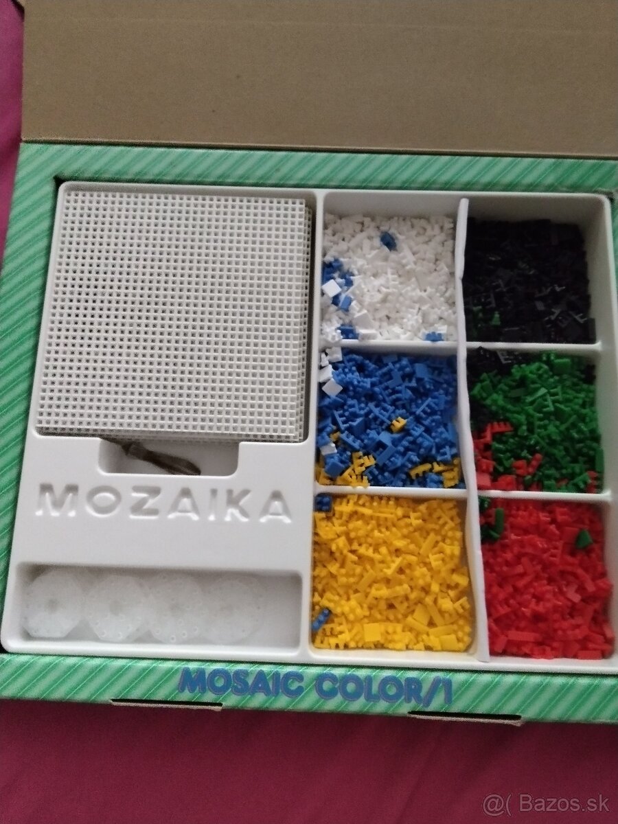 Retro stavebnica - mozaika - značka Vista