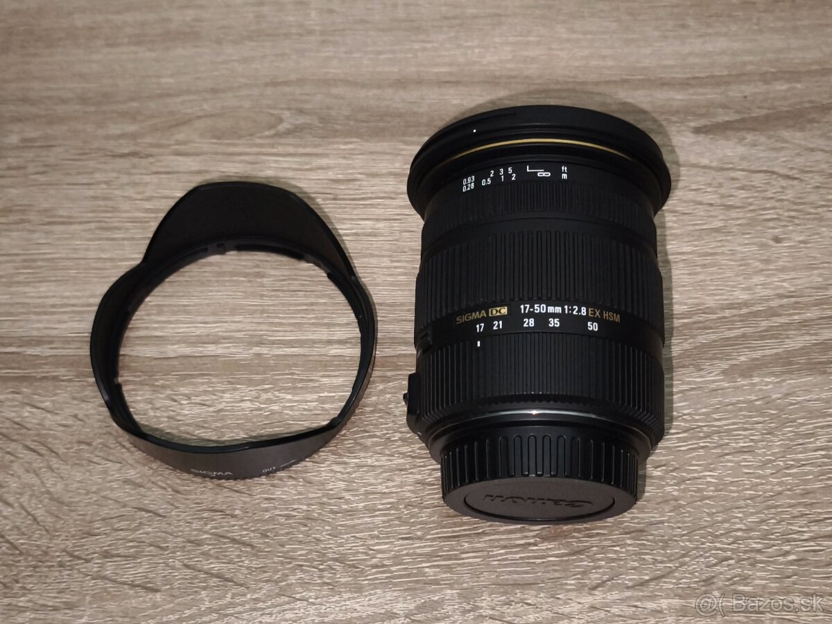 Sigma 17-50mm f/2,8 EX DC OS HSM Canon