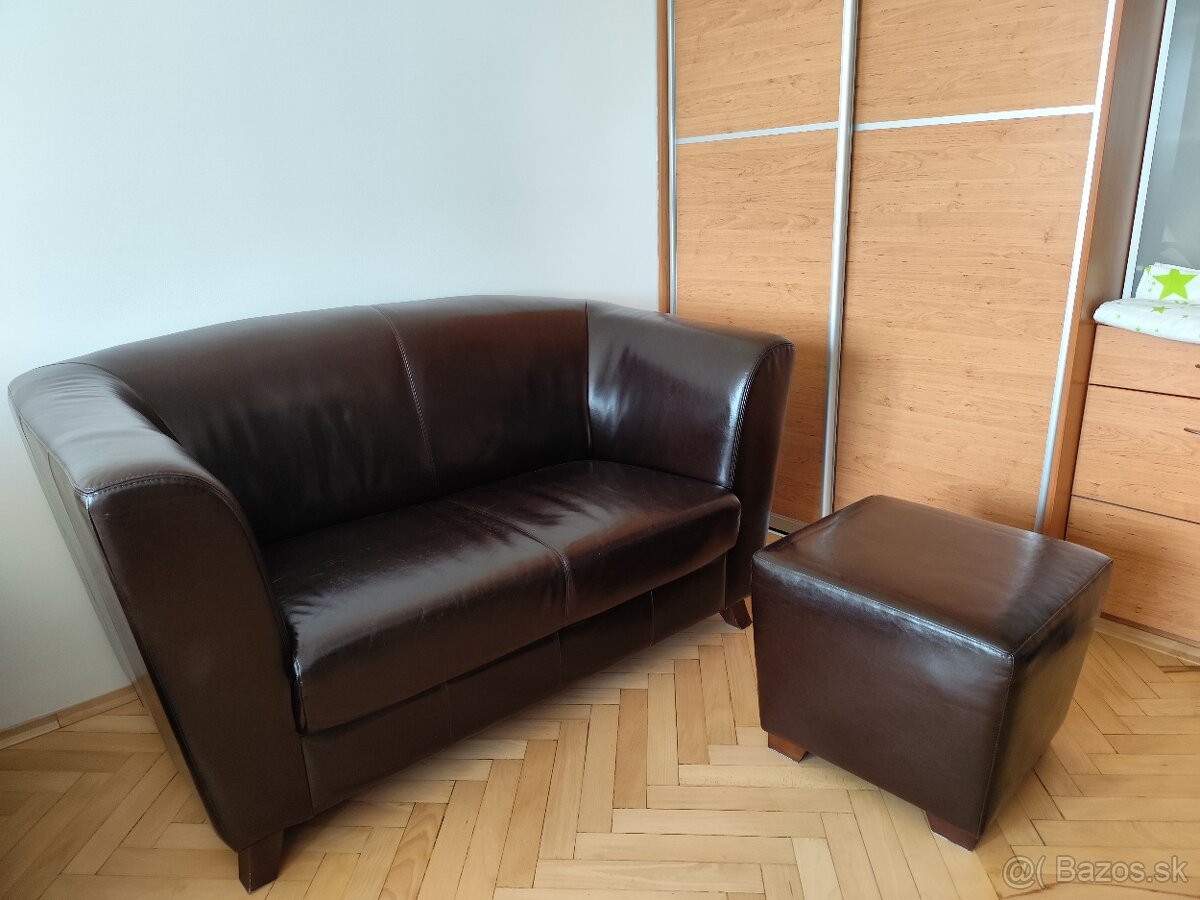 Sedačka+taburet
