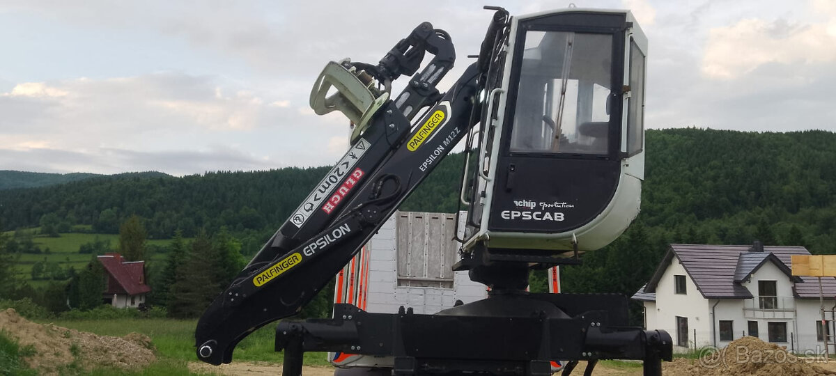 hydraulicka ruka Palfinger Epsilon M12Z91 lesovoz kovošrot
