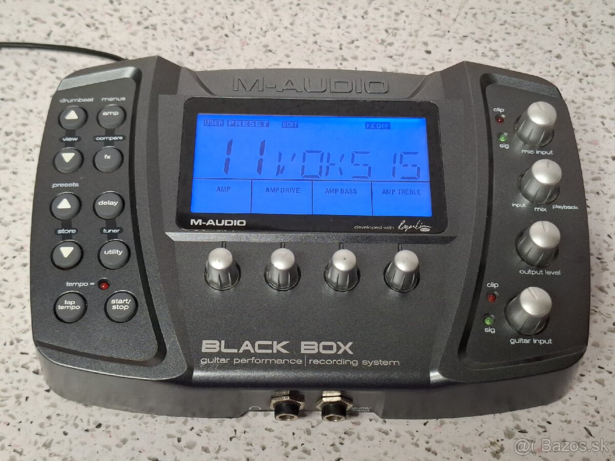 M-Audio Black Box - kytarový multiefekt/zvuková karta