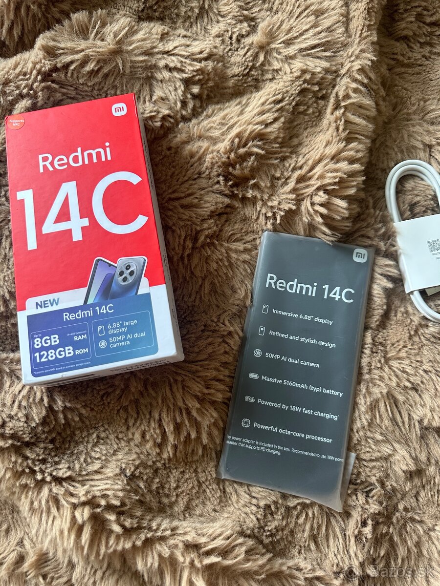 Xiaomi redmi 14C nový 4/128gb