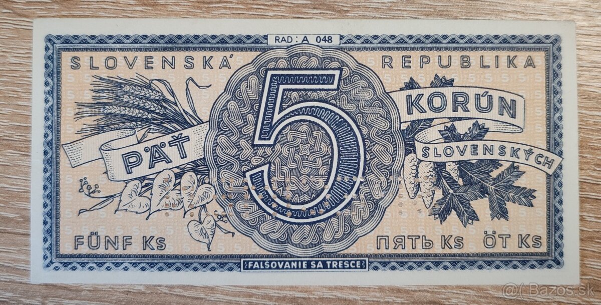 5 Ks, 1945, Slovenský štat A 048