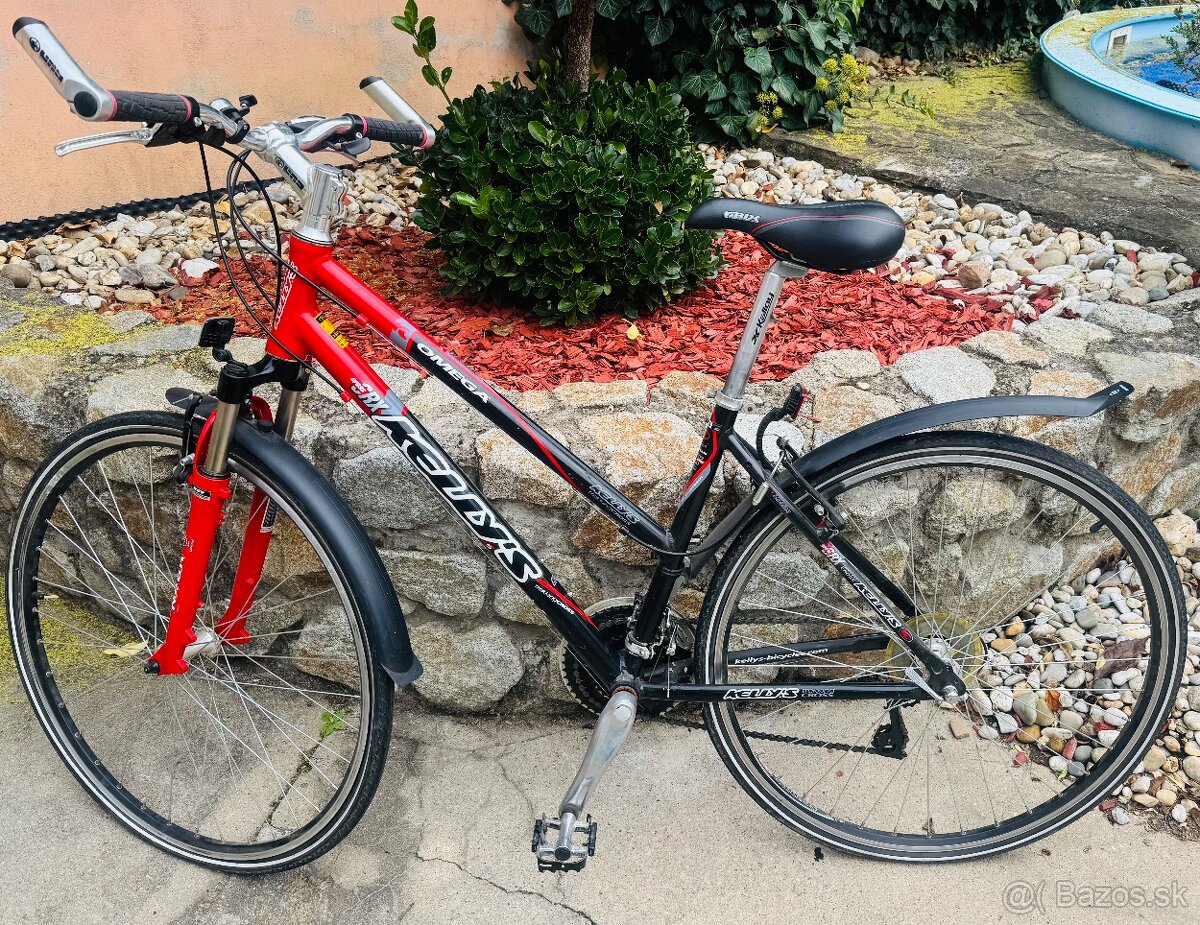 dámsky cross bicykel Kellys TOP stav
