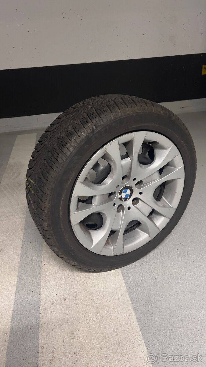 Zimné kolesá  Dunlop225/50R17 runflat vrátane krytov