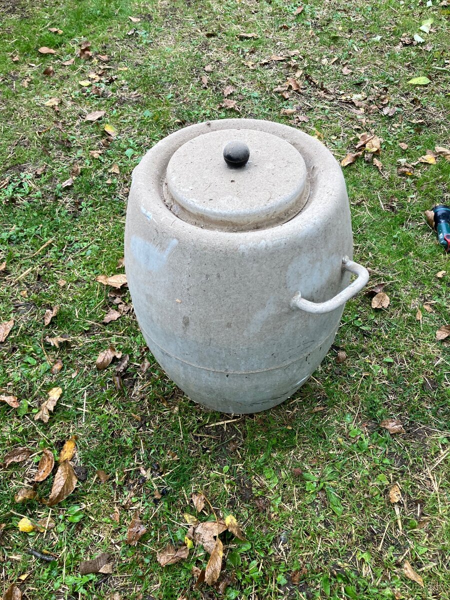 50L hliníkový sud na kapustu