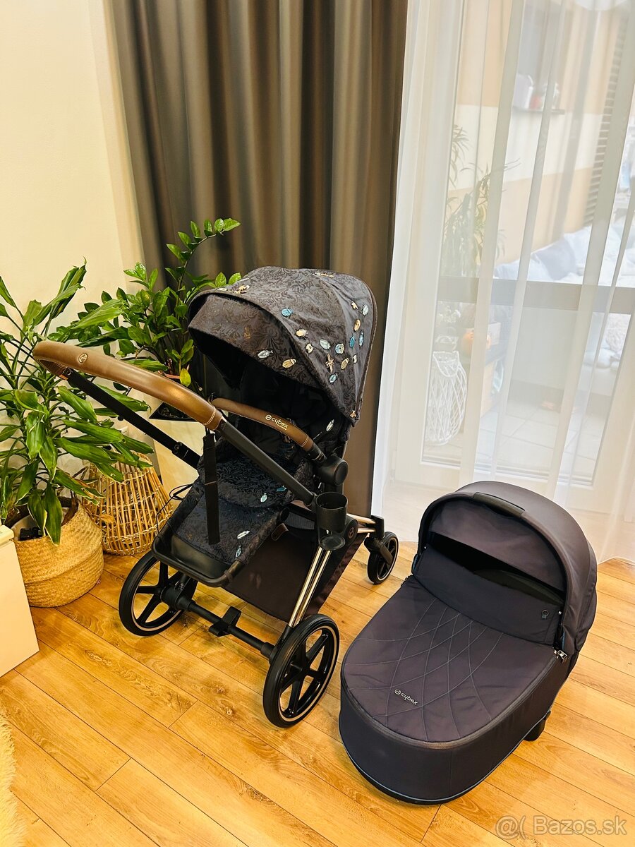 Kocik Cybex Priam Rosegold dvojkombinacia