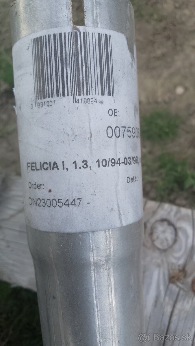 Skoda felícia vyfuk