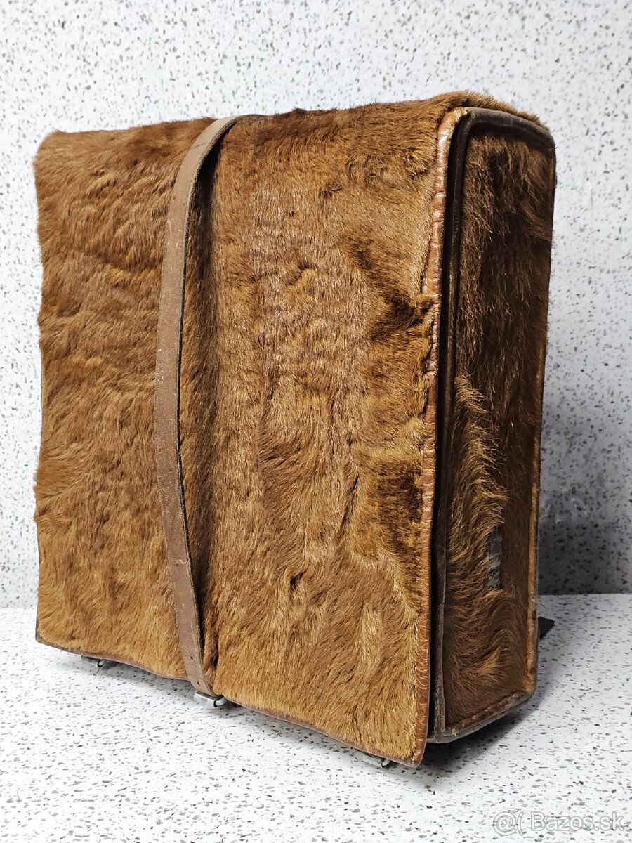 Unikátny starožitný batoh 》Švajčiarsko z roku 1955