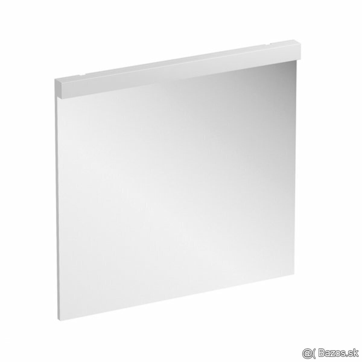 predam zrkadlo s LED osvetlenim Ravak Natural 80x77 cm biele