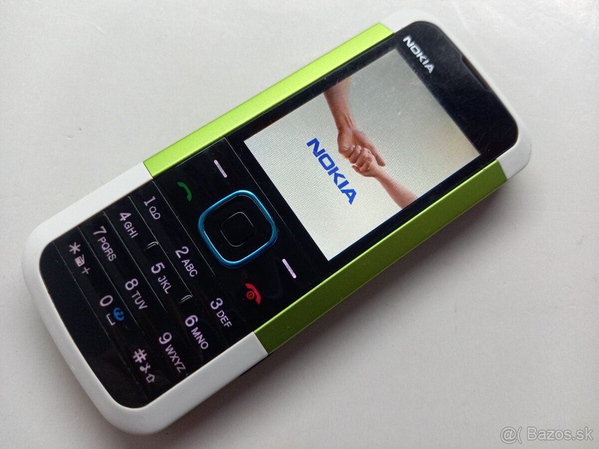 NOKIA 5000 Zeleno Biela Ako Nová Top Stav