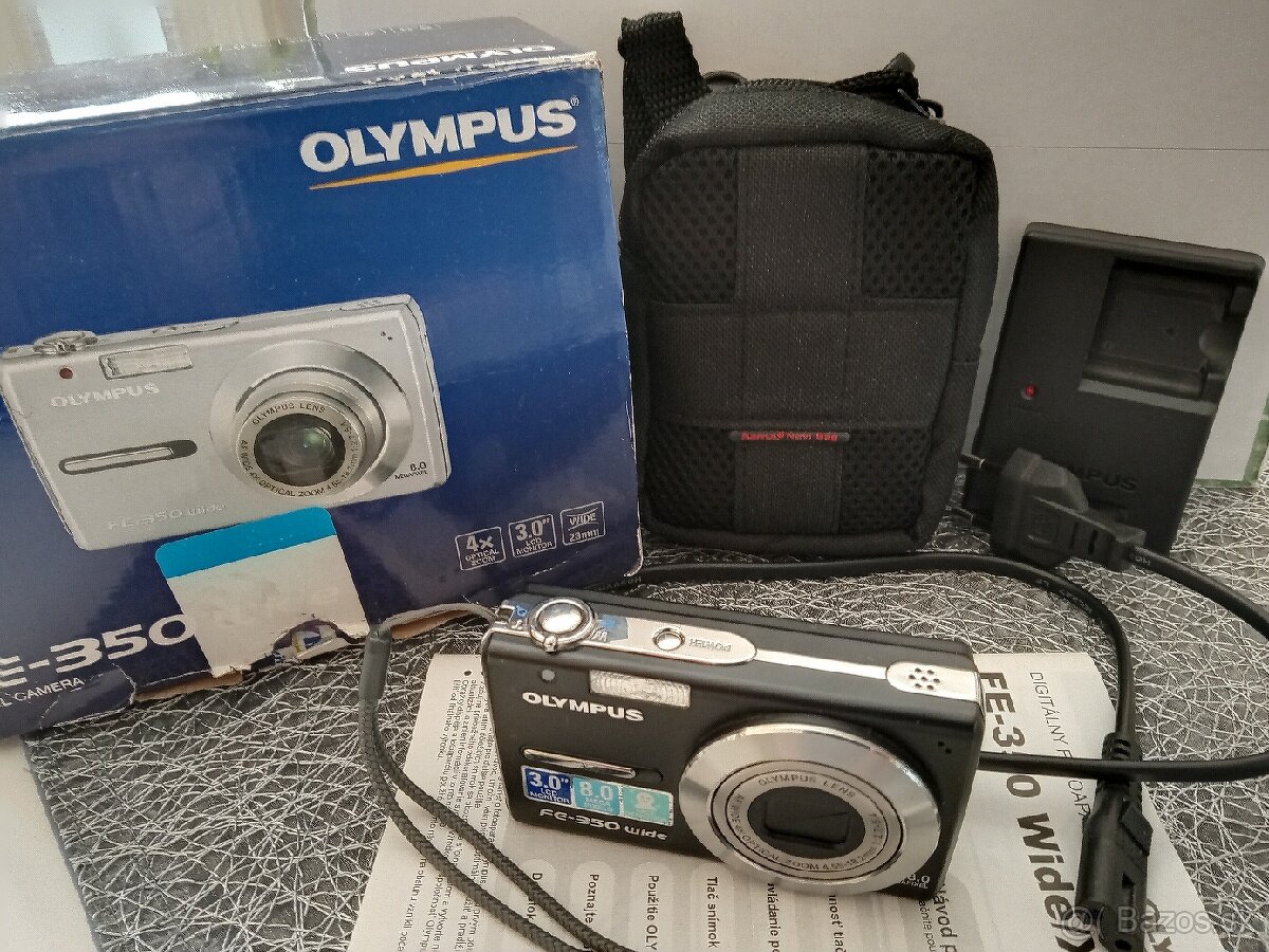 Digitálny fotoaparát Olympus.
