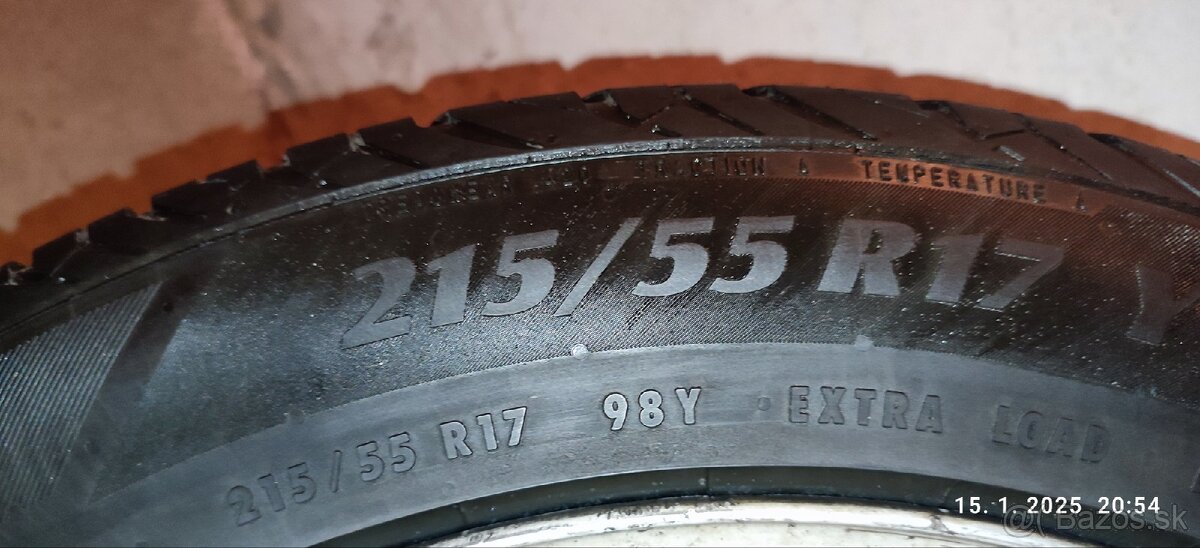 Komplet alu kolesa na Peugeot