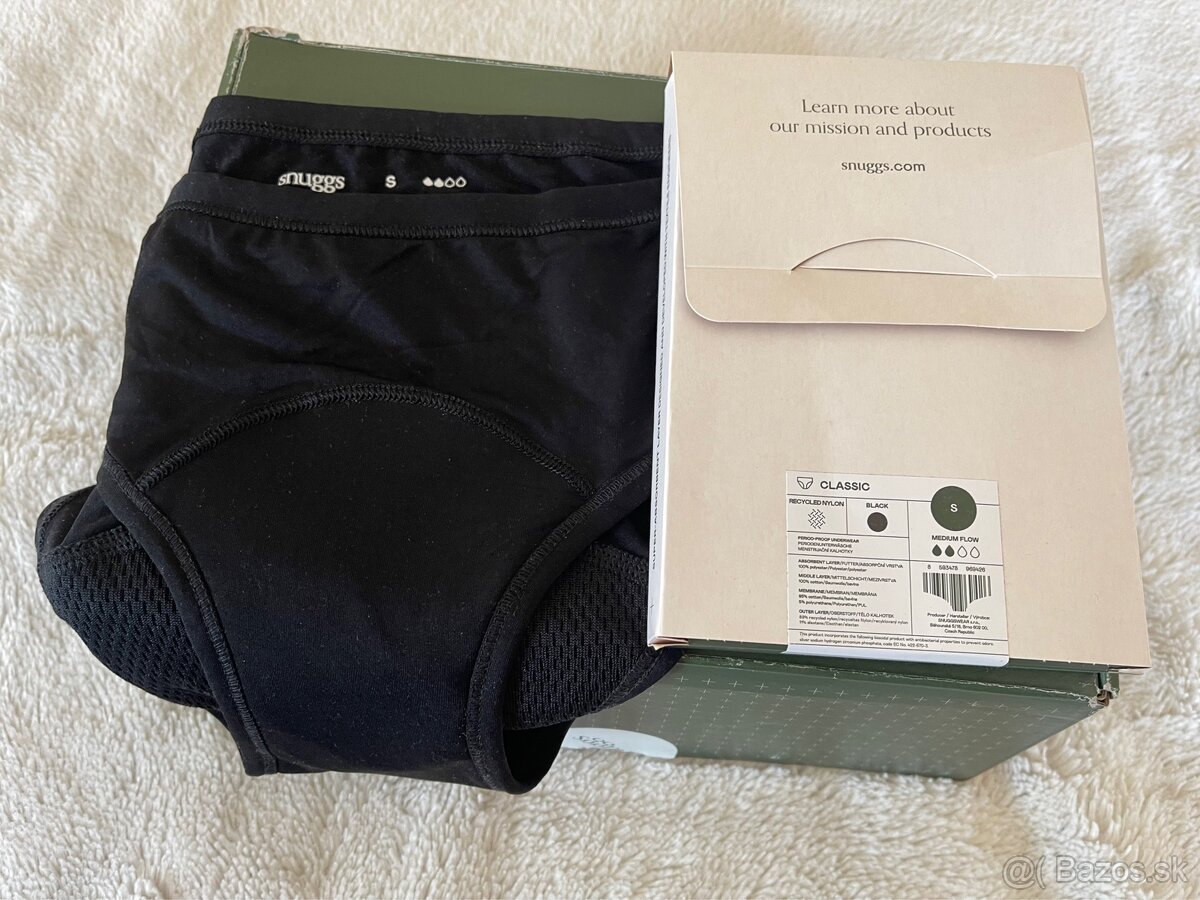 Menštruačné nohavičky Snuggs Classic