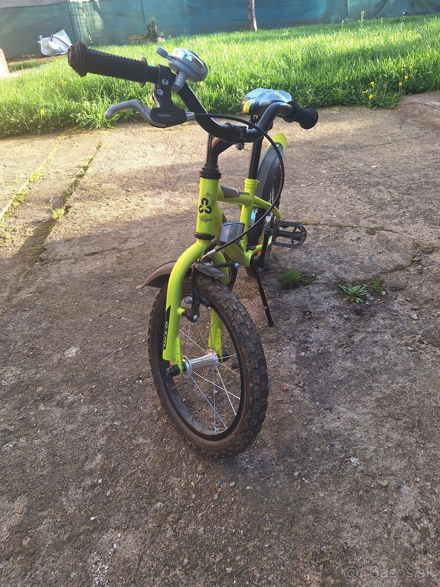 Bicykel CTM Tommy 16" 2023, matná limetková perleť, 8"