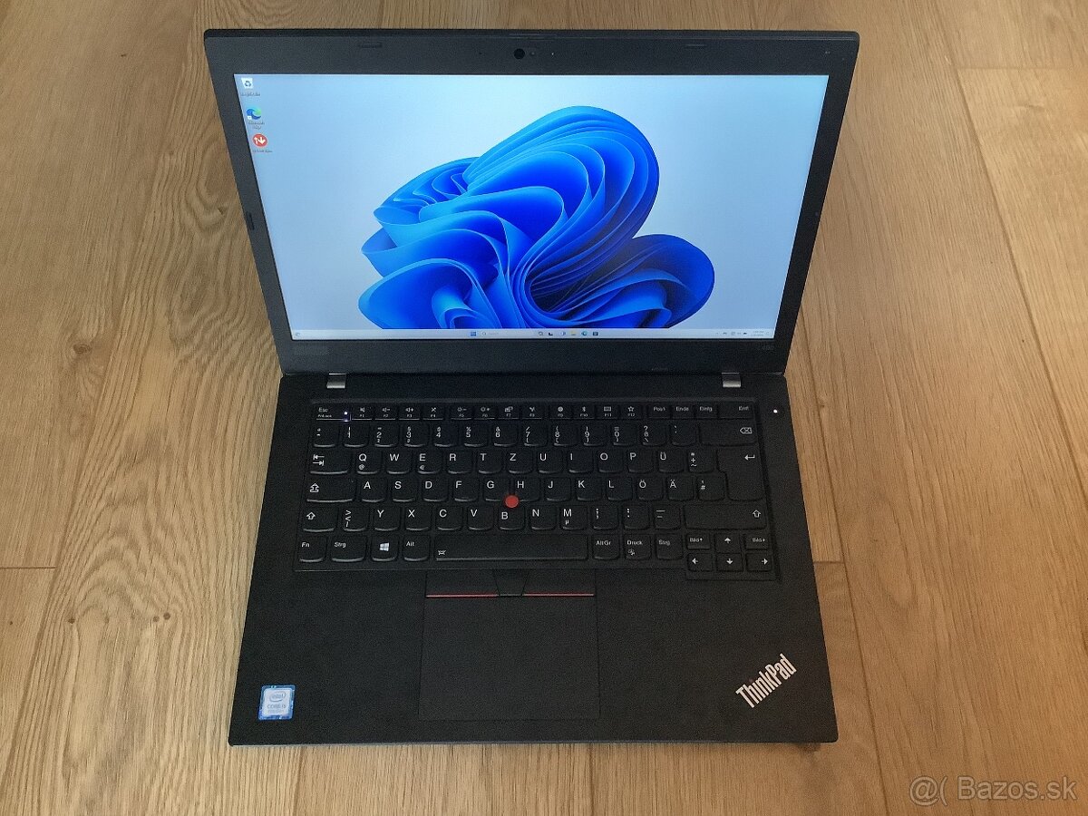 Lenovo ThinkPad L490, Intel i5-8265U, 16 GB RAM, 250 GB SSD.