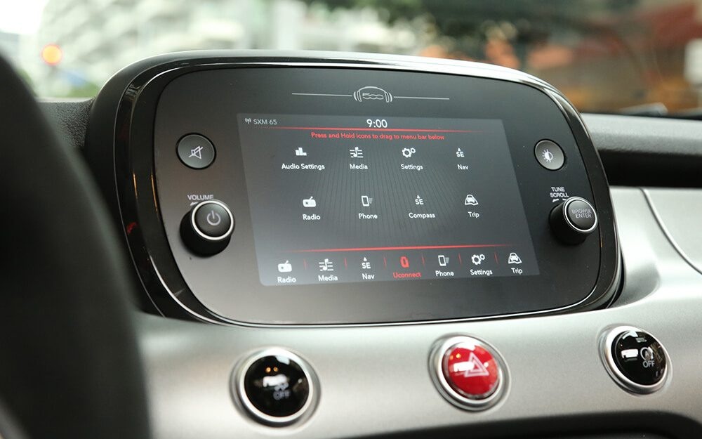 Fiat 500x radio
