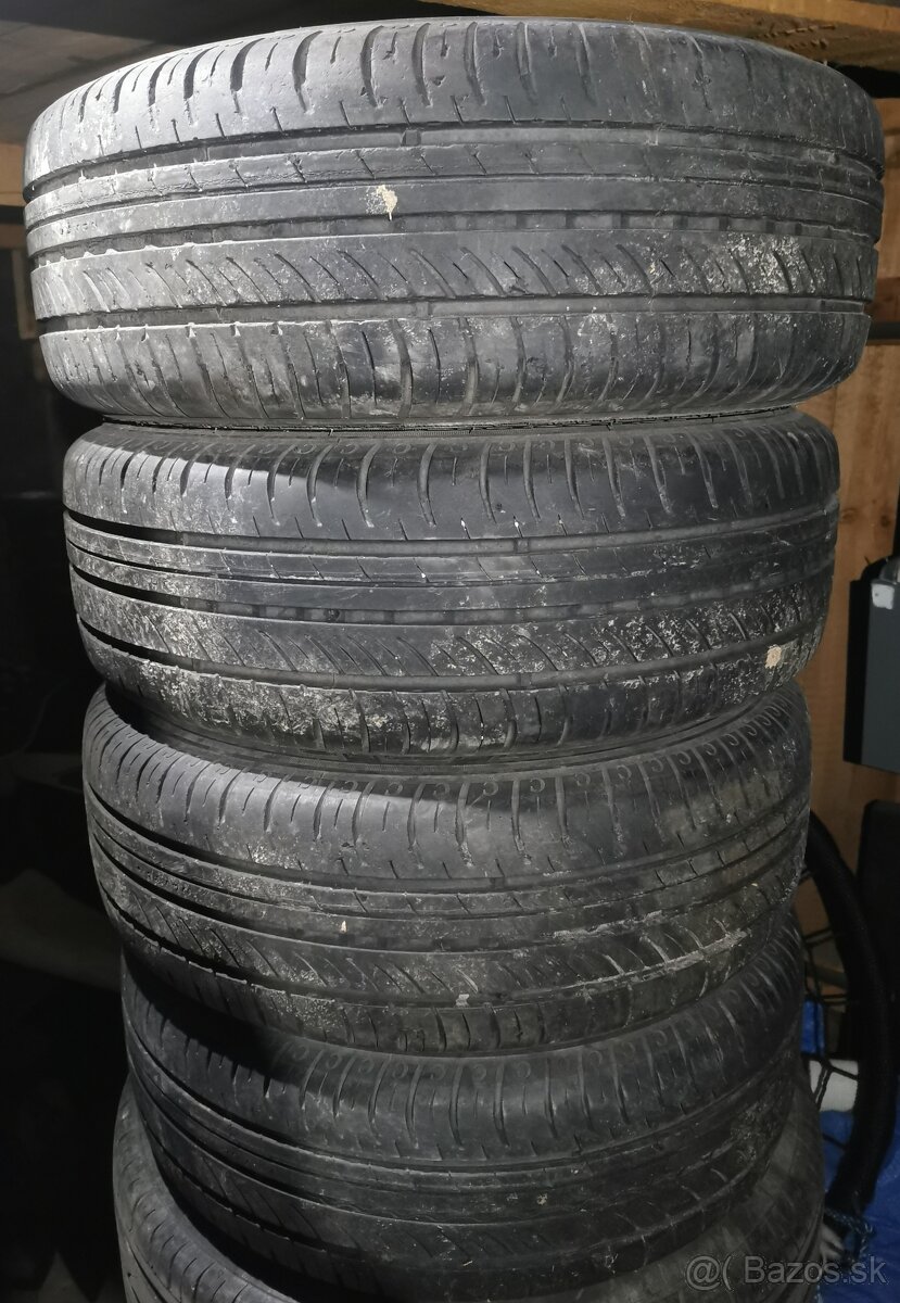 Letné pneumatiky Nokian Cline 205/65 R15C + disky Peugeot
