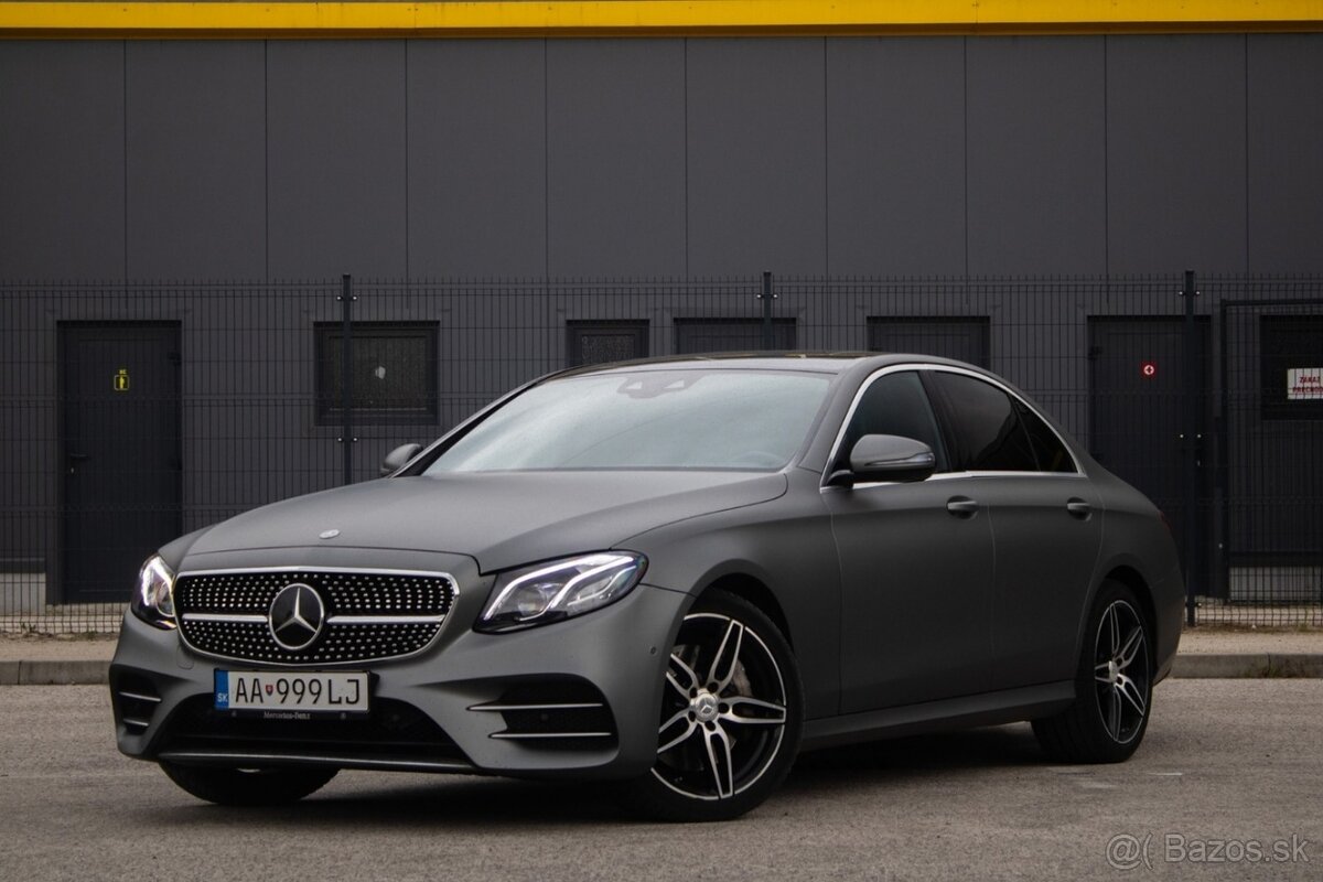 Mercedes-Benz E trieda Sedan Mercedes E350 4Matic W213