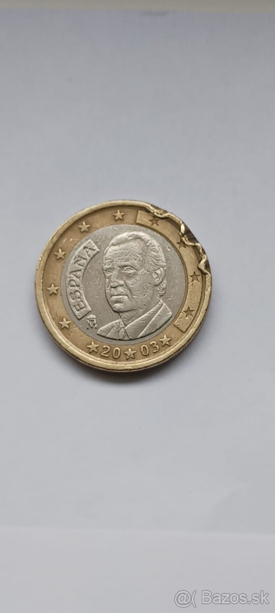1 eurova minca