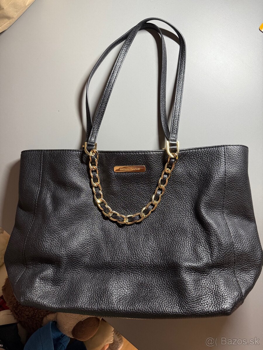 Kožená kabelka Michael Kors
