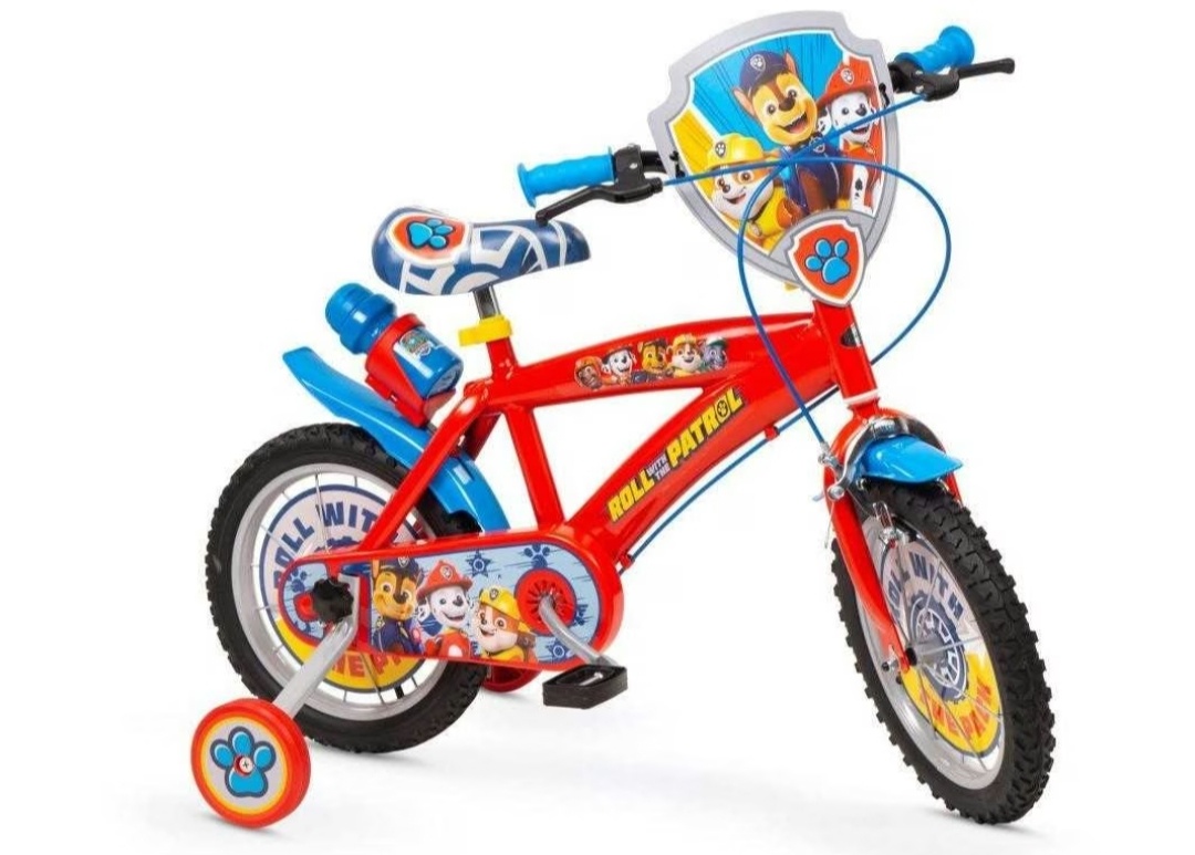 Detský bicykel labkova patrola