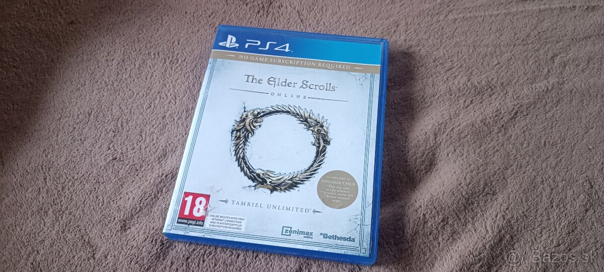 The elder scrolls online pre ps4