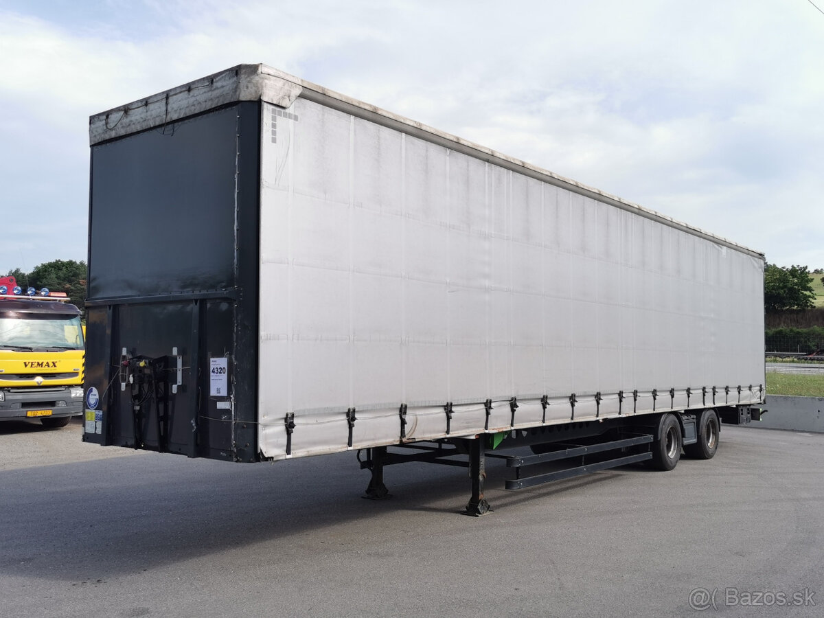 Prodám valníkový návěs BERGER SAPL 20 low deck