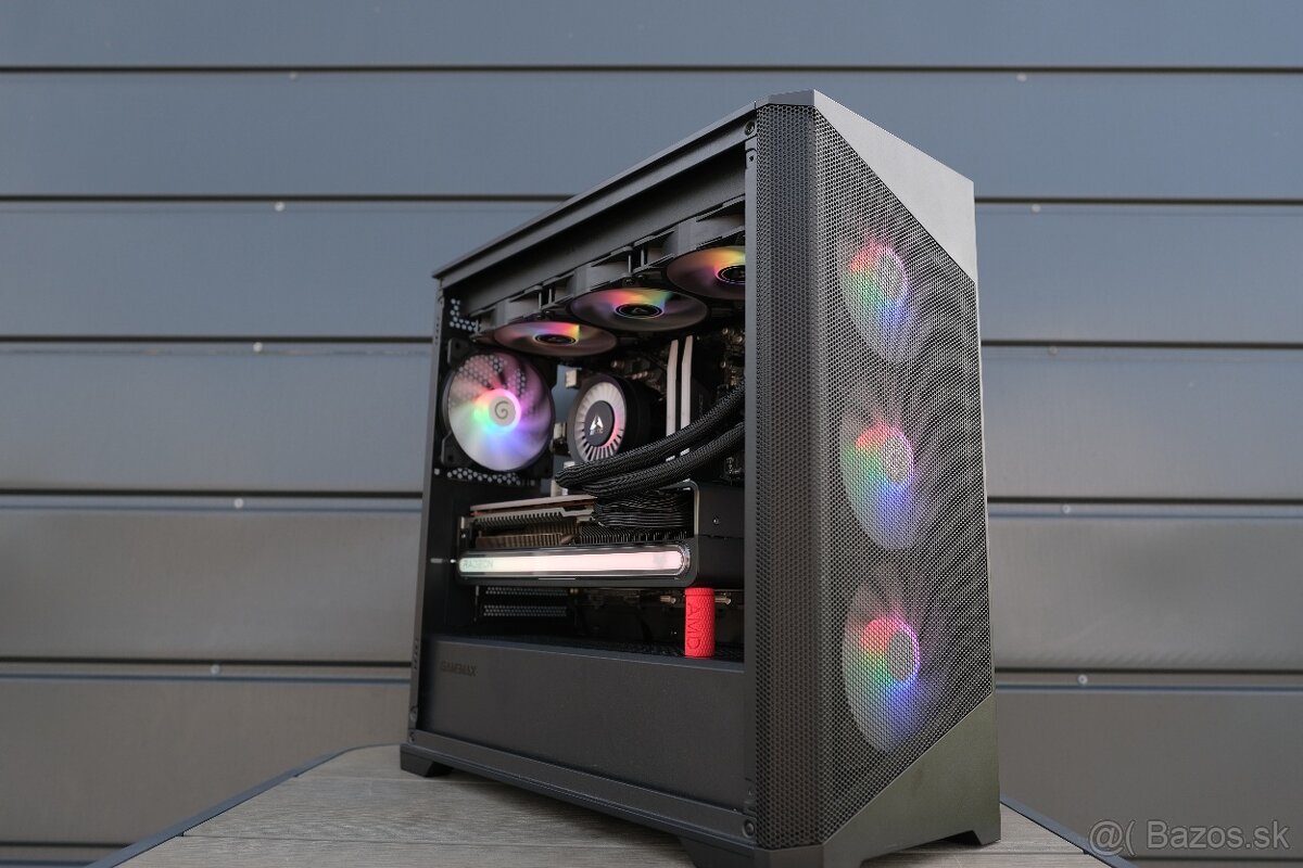 Herný PC, Ryzen 7 7800X3D, RX 7900XTX, 32GB RAM, SSD, 24m