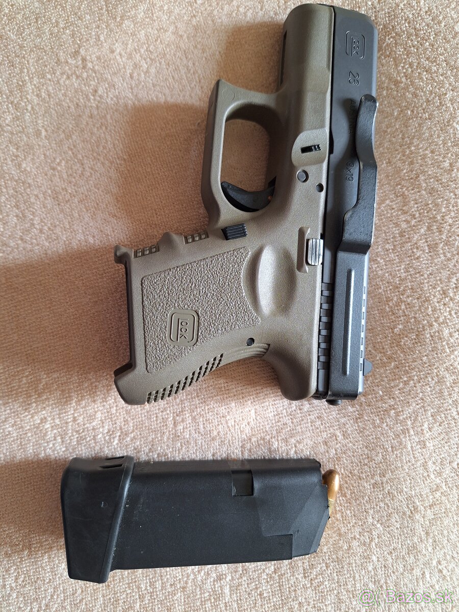 Predám Glock 26 oliva zelený