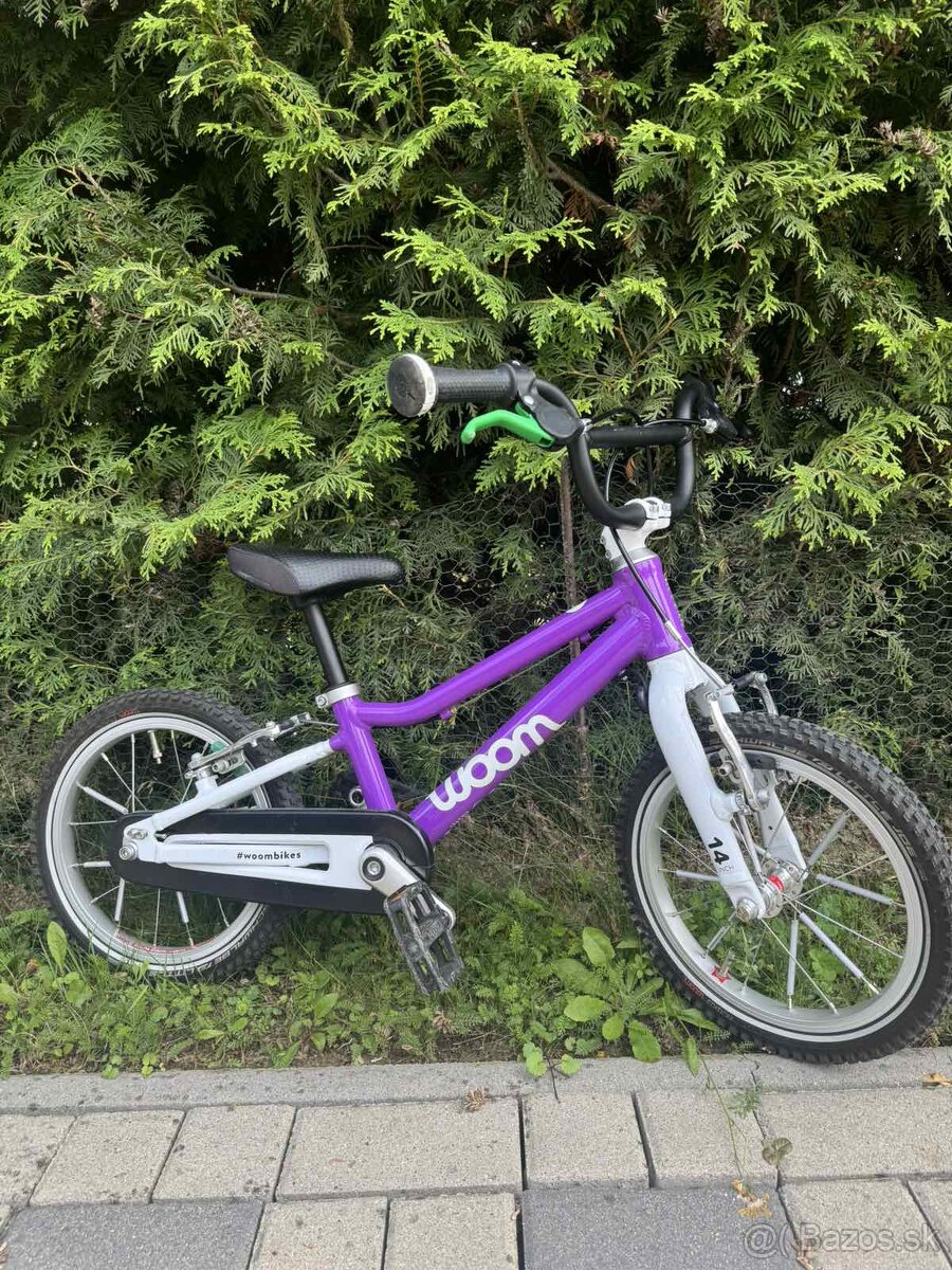 Woom2 purple, pekný stav