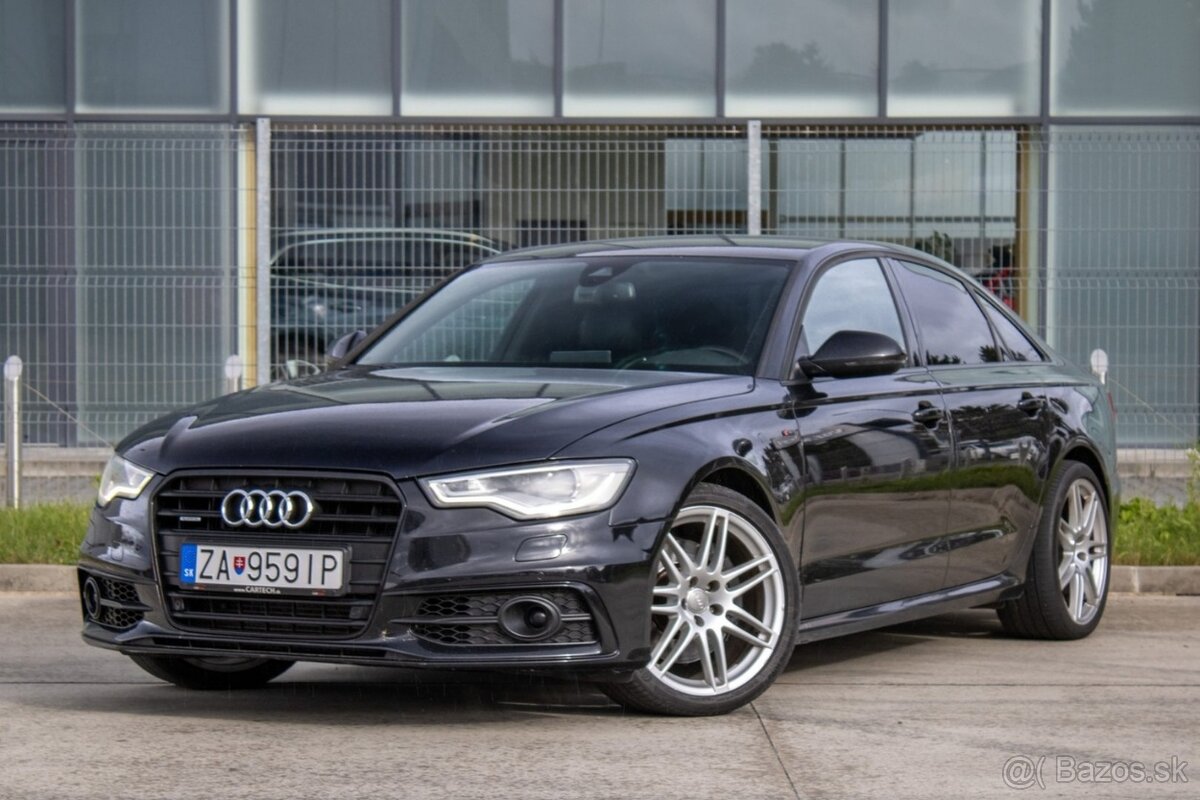 Audi A6 3.0 TDI quattro 180kW / AJ NA SPLÁTKY / PROTIÚČET /