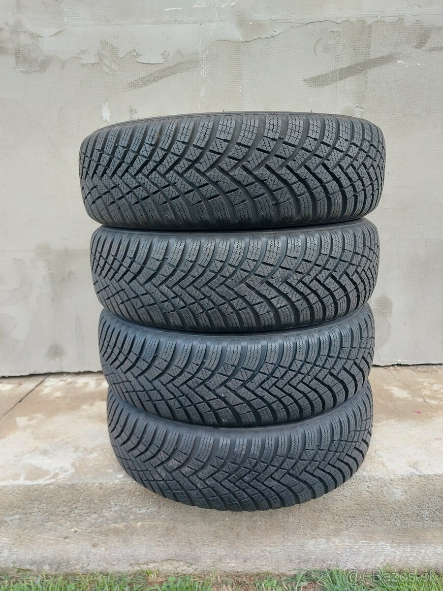 4ks ZÁNOVNÉ 185/65 r15 zimné HANKOOK, DOT2022