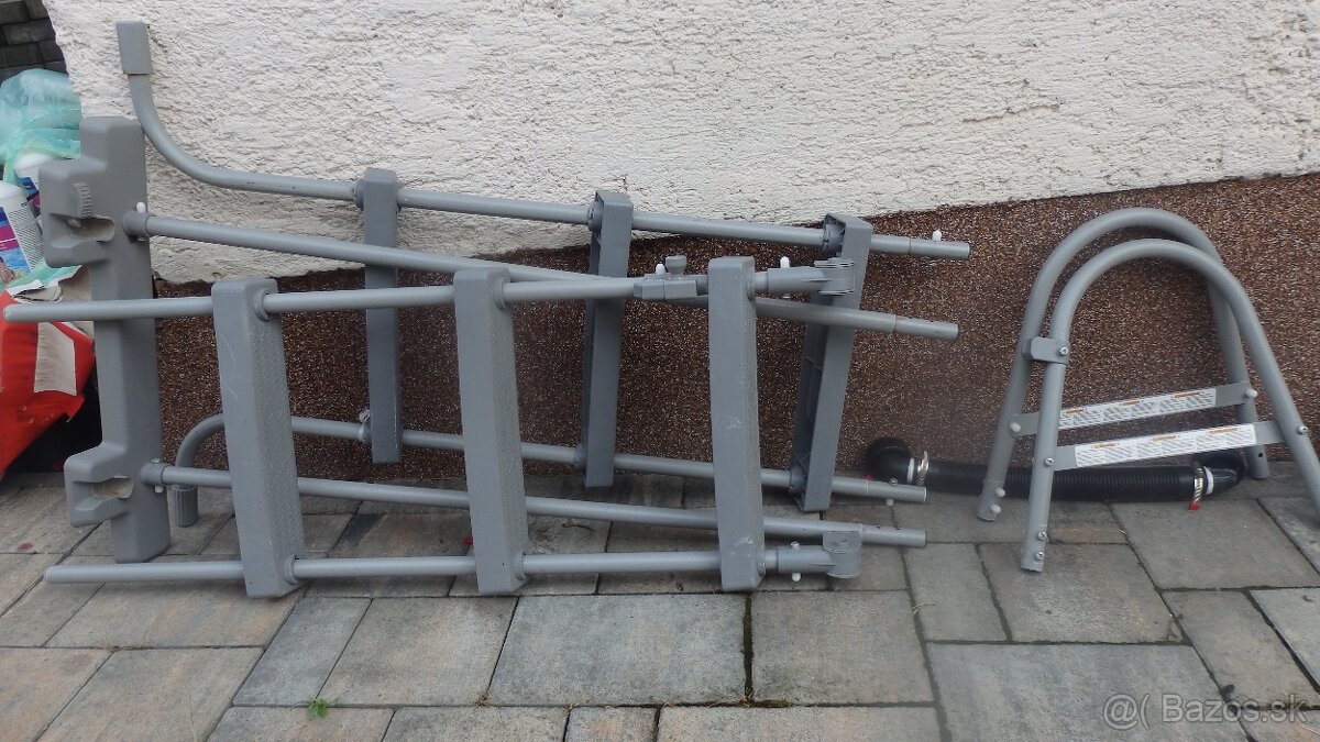 schodky do bazéna,bazénová filtrácia