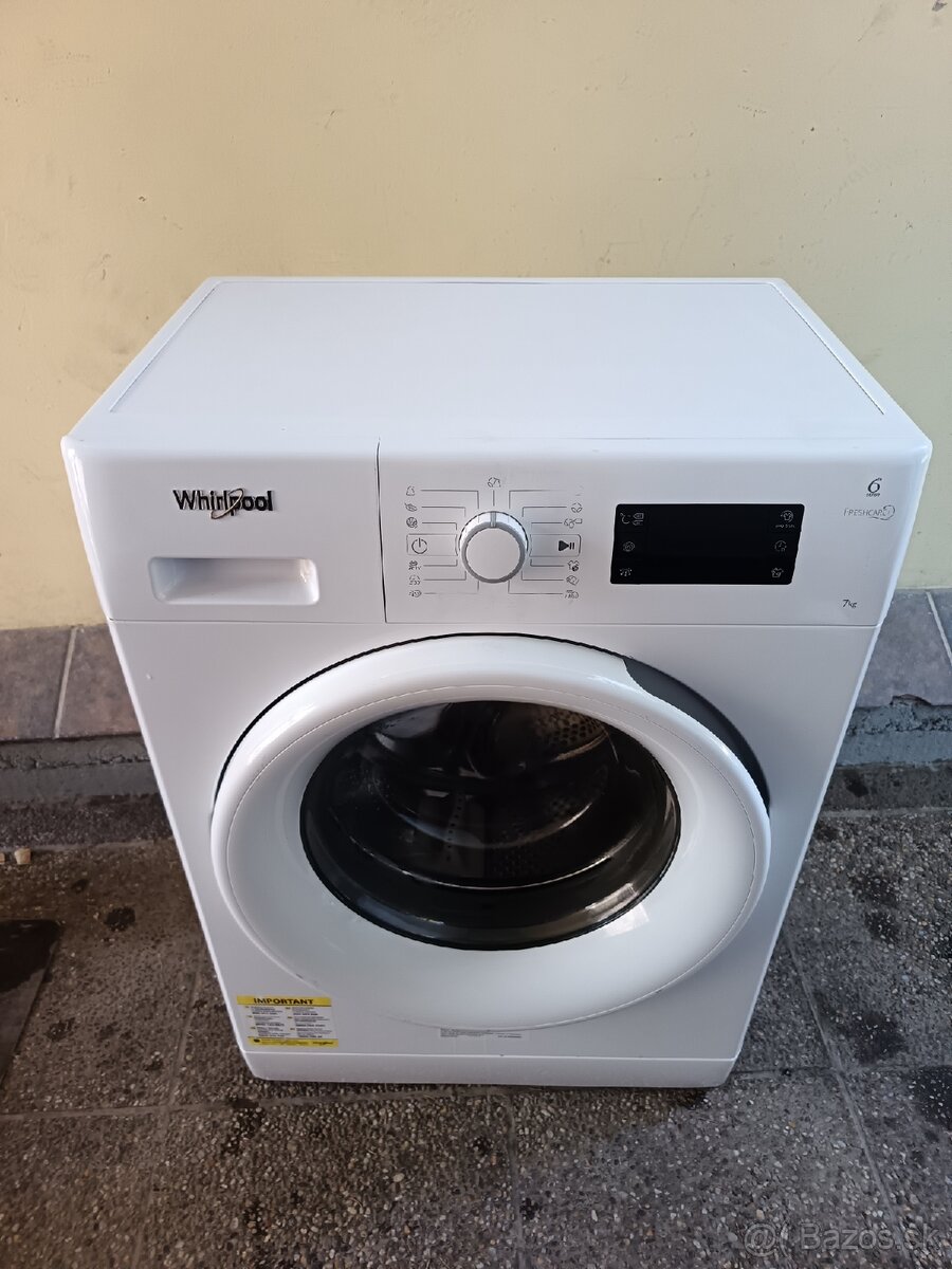 Slim rodinna práčka na 7 kg v zaruke