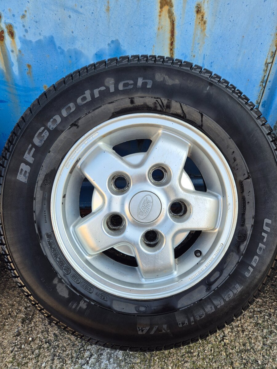 Elektróny Land rover 1-2