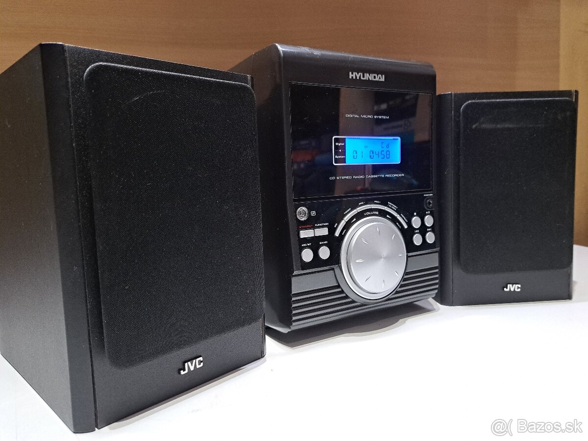 Mini HI-FI Systém HYUNDAI + reproduktory JVC