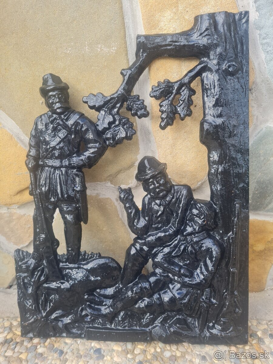 Historická liatinová ozdoba z konca 19. storočia