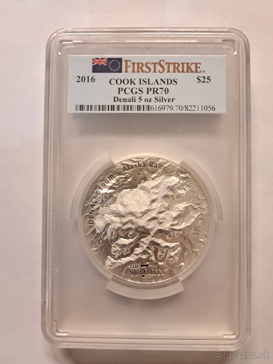 Predam mincu Cookove ostrovy 5 OZ