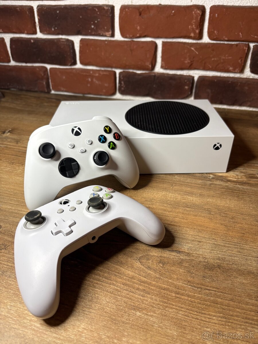 Xbox Series S 512GB + 2x ovládač – predaj