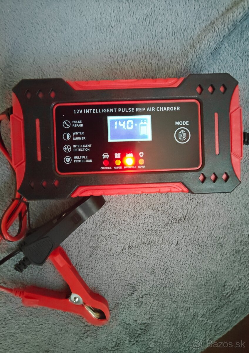 Inteligentná smart autonabijacka 12v /24v pre auto aj moto